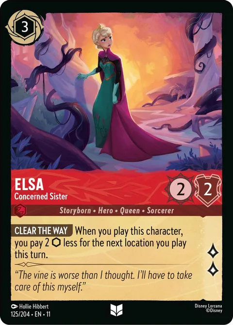 Elsa, Concerned Sister, Winterspell