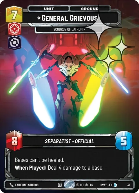 General Grievous, Scourge of Dathomir